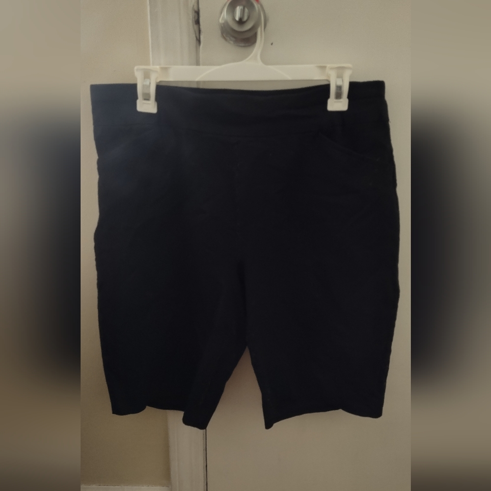 - Chicos perfect stretch ladies black shorts